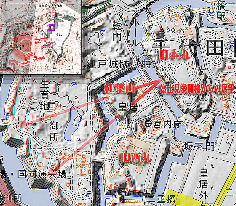 桓武天皇陵の状況証拠？＝江戸城はなぜ、大規模な天下普請でも、本丸の